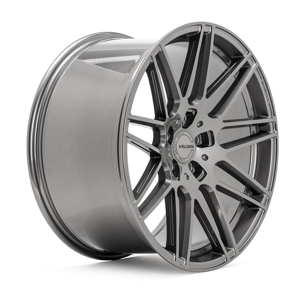 2015-2023 Mustang Velgen VF9 Wheel & MT Tire Kit - 20x10/11 - Gloss Gunmetal