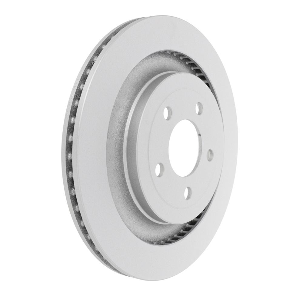 Detroit Axle Rear Drilled & Slotted Brake Rotors For Ford Mustang 2015-2023 – 12.60"