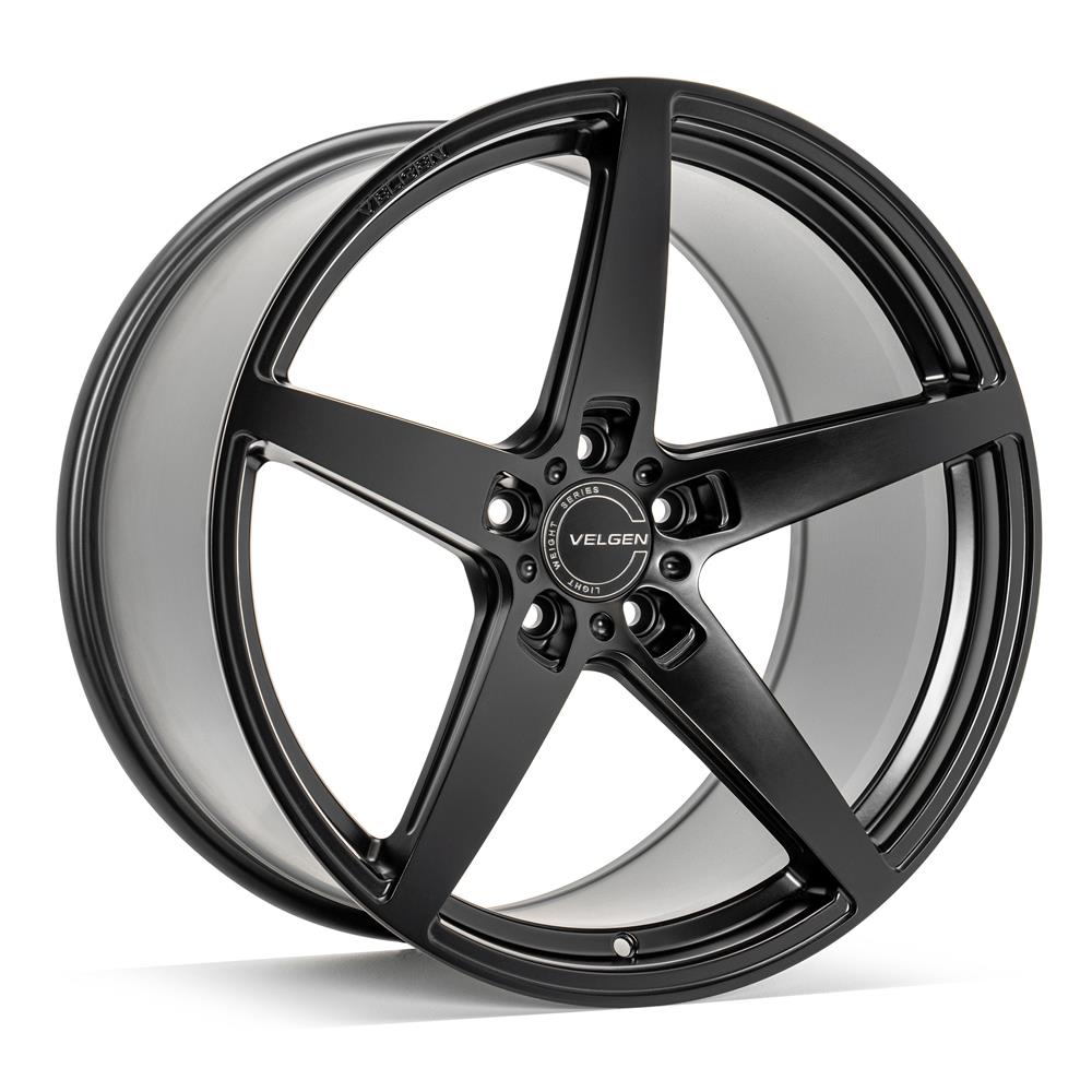 2015-2023 Mustang Velgen Classic5 V2 Wheel & Nitto Tire Kit - 20x10/11 - Satin Black