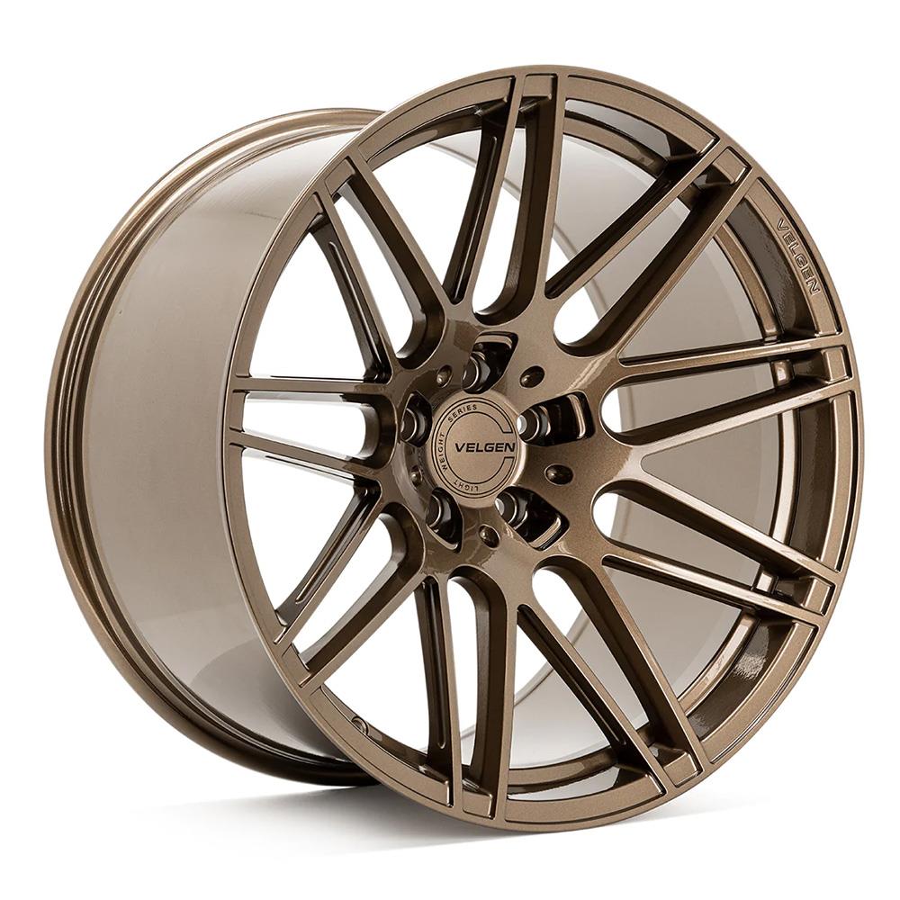 2015-2023 Mustang Velgen VF9 Wheel & MT Tire Kit - 20x10/11 - Gloss Bronze