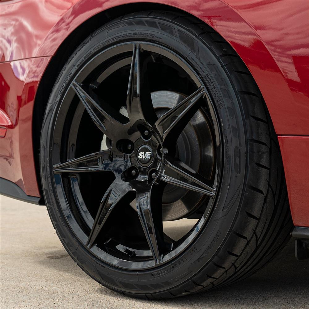 2015-26 Mustang SVE CFX Wheel Kit 20x10  - Gloss Black