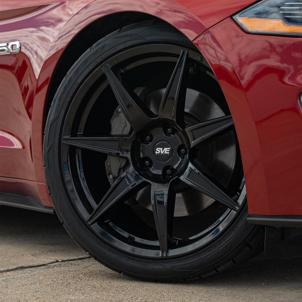 SVE Mustang CFX Wheel Kit 20x10 - Gloss Black (15-26)