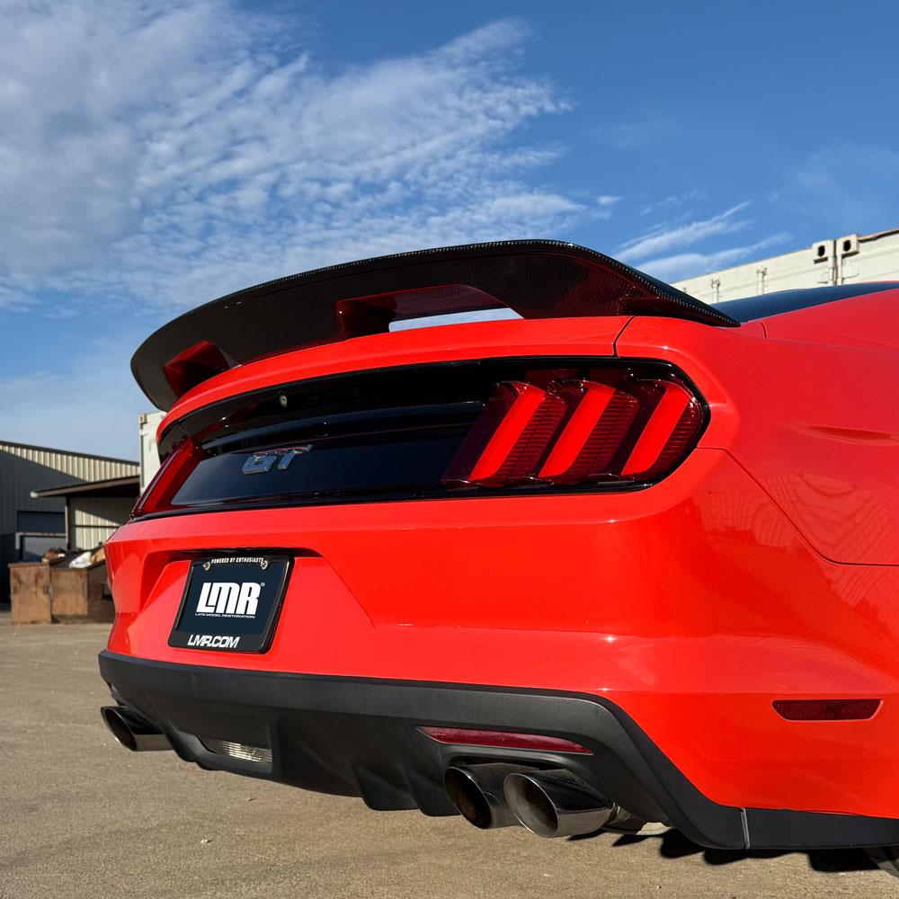 2015-23 Mustang Carbon Fiber GT500/Mach 1 Style Rear Spoiler