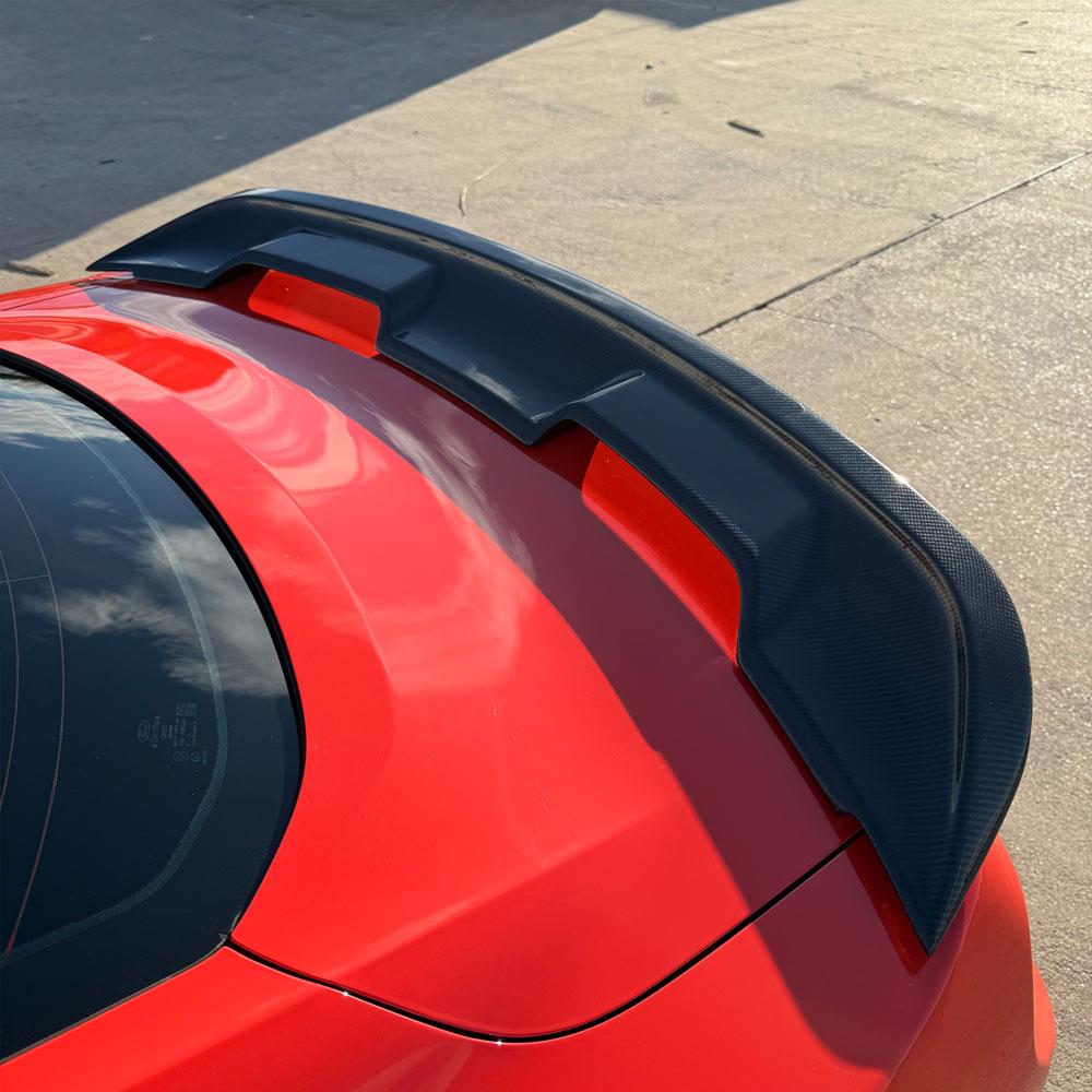 2015-23 Mustang Carbon Fiber GT500/Mach 1 Style Rear Spoiler