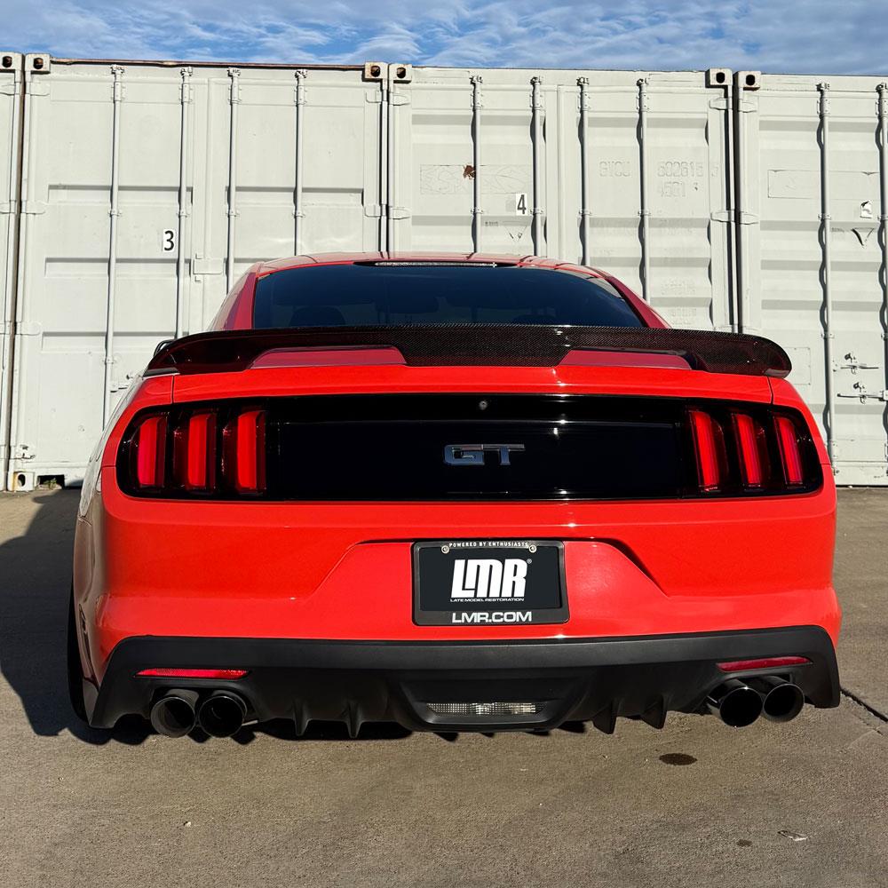 2015-23 Mustang Carbon Fiber GT500/Mach 1 Style Rear Spoiler