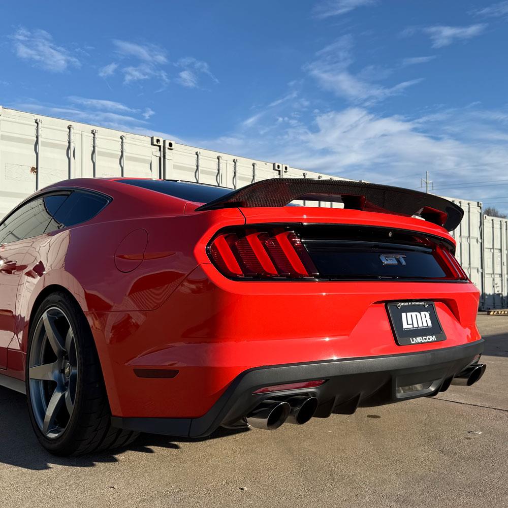 2015-23 Mustang Carbon Fiber GT500/Mach 1 Style Rear Spoiler
