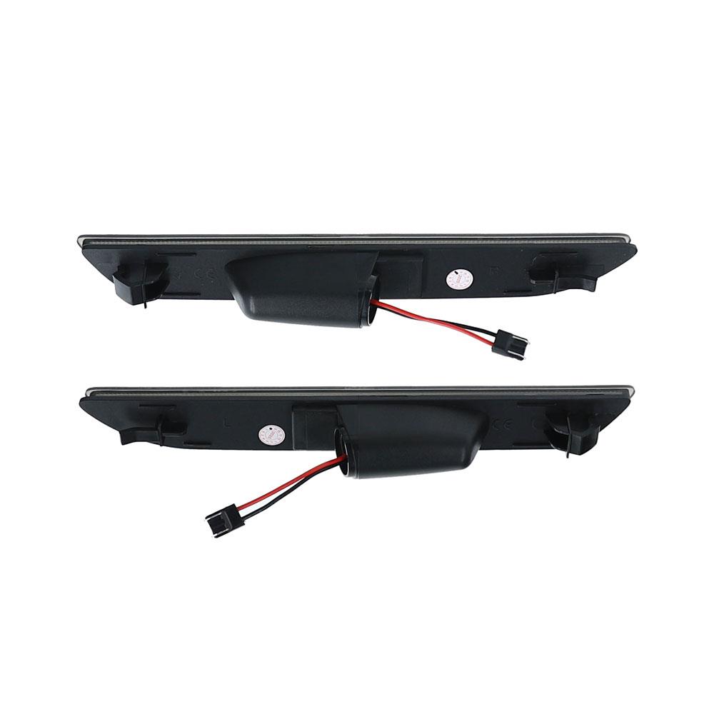 2015-23 Mustang LED Sequential Rear Side Marker Kit - Smoked Lens