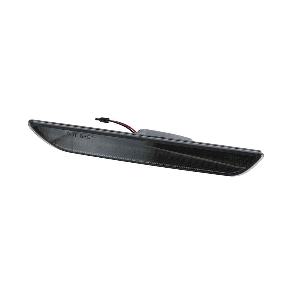 2015-23 Mustang LED Sequential Rear Side Marker Kit - Smoked Lens