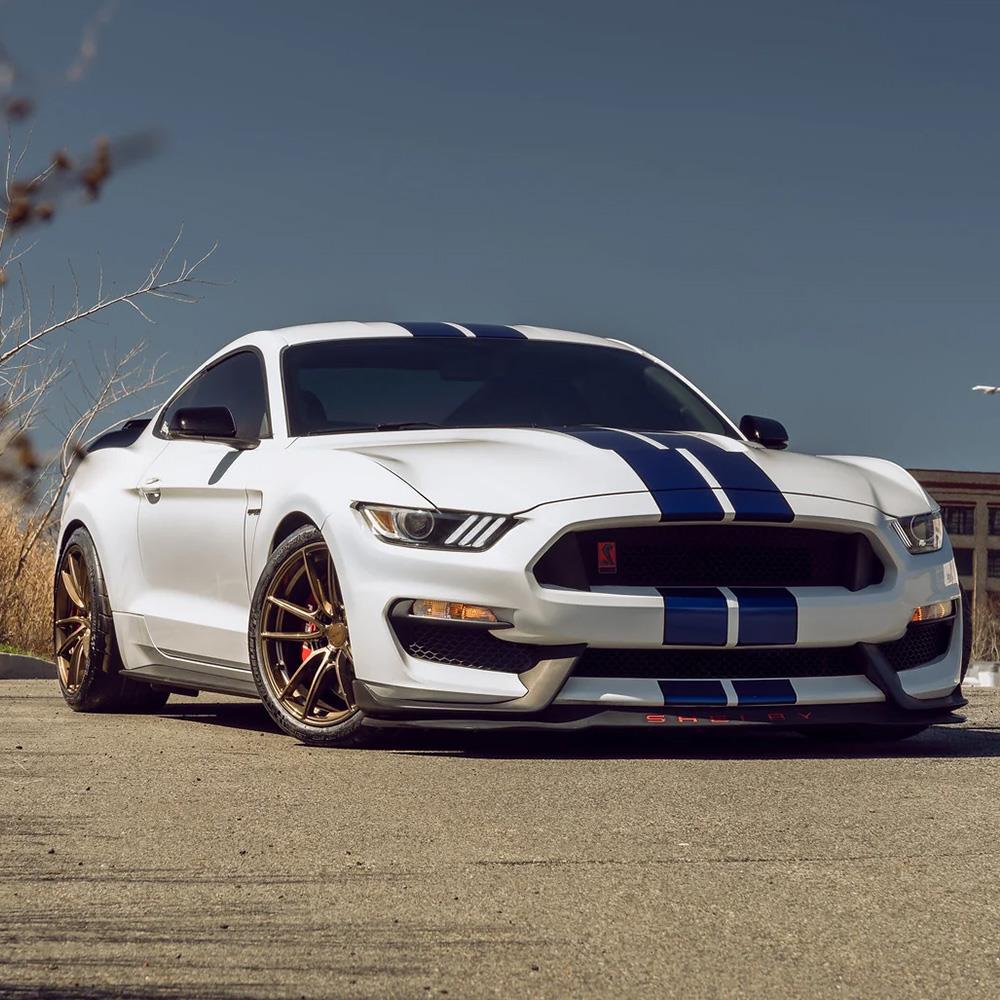 2015-23 Mustang Velgen VF5 Wheel & M/T Tire Kit - 20x10/11 - Gloss Bronze
