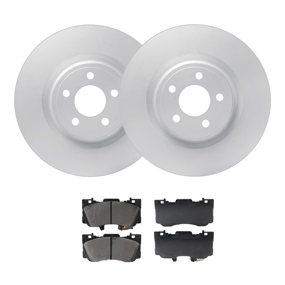 2015-23 Mustang Front Brake Rotor & Pad Kit - 14"
