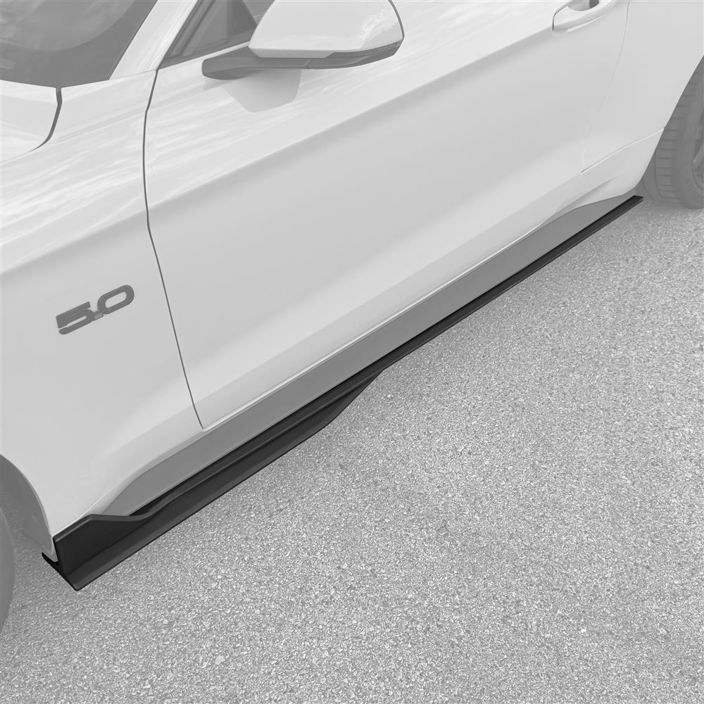 2015-23 Mustang GT500 Style Side Skirts