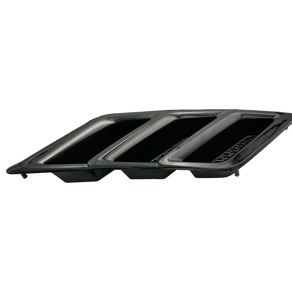 2015-23 Mustang Roush Fender Vent Heat Extractors  - Gloss Black