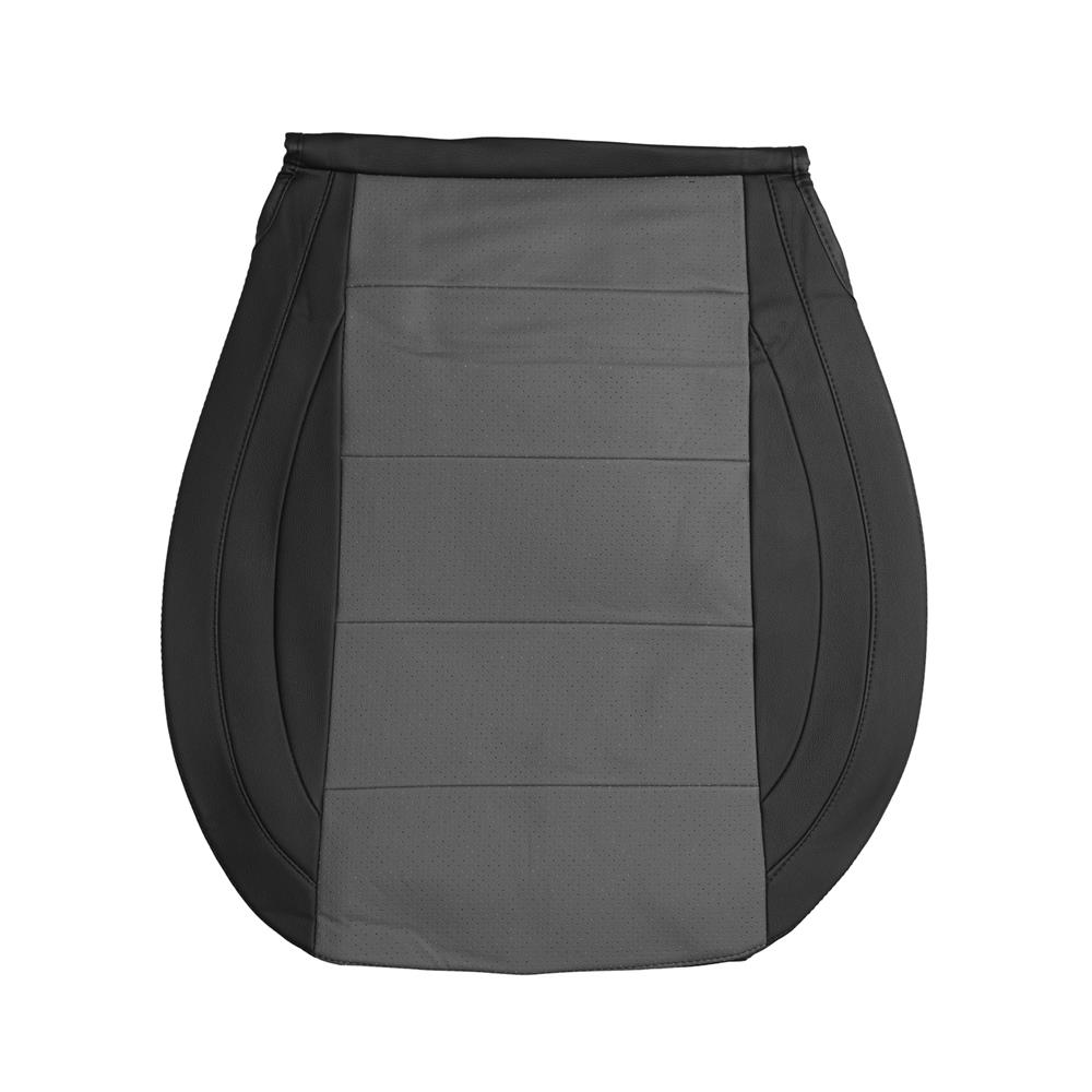 2015-23 Mustang Factory Style Seat Covers - Black/Gray