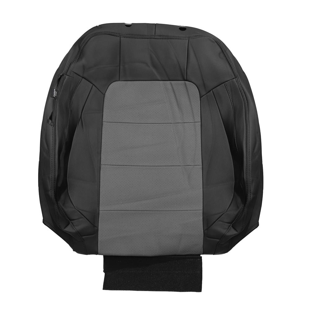 2015-23 Mustang Factory Style Seat Covers - Black/Gray