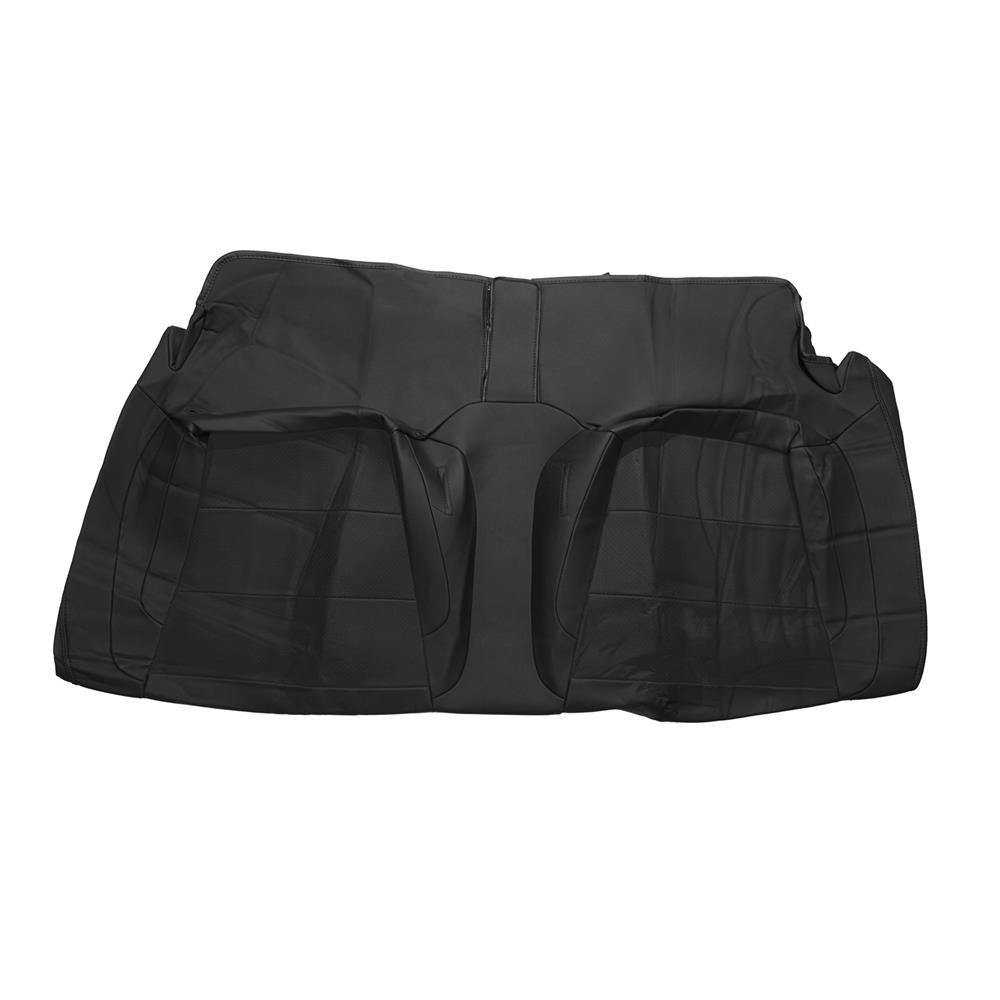 2015-2023 Mustang Factory Style Seat Covers - Black Simulated Leather