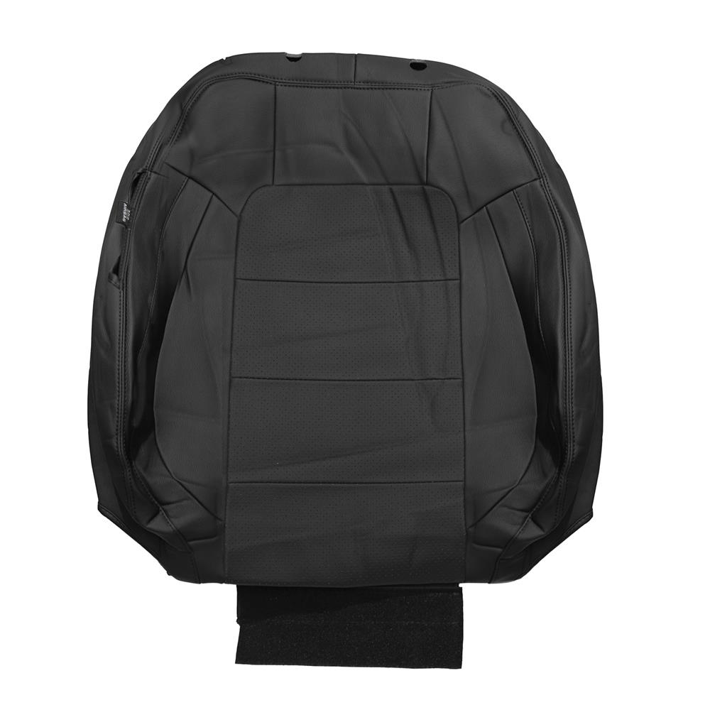 2015-2023 Mustang Factory Style Seat Covers - Black Simulated Leather