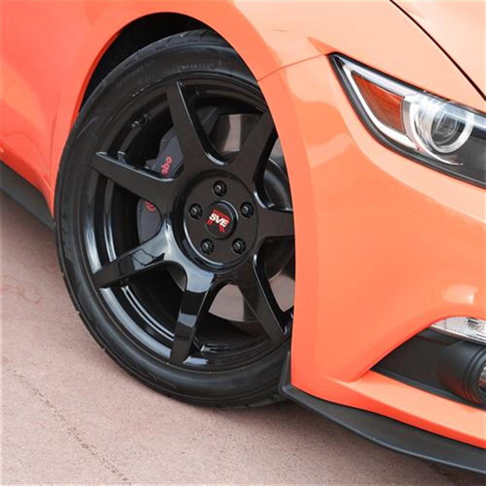 2015-2023 Mustang SVE R350 Wheel & Firestone Tire Kit - 19x10 - Gloss Black