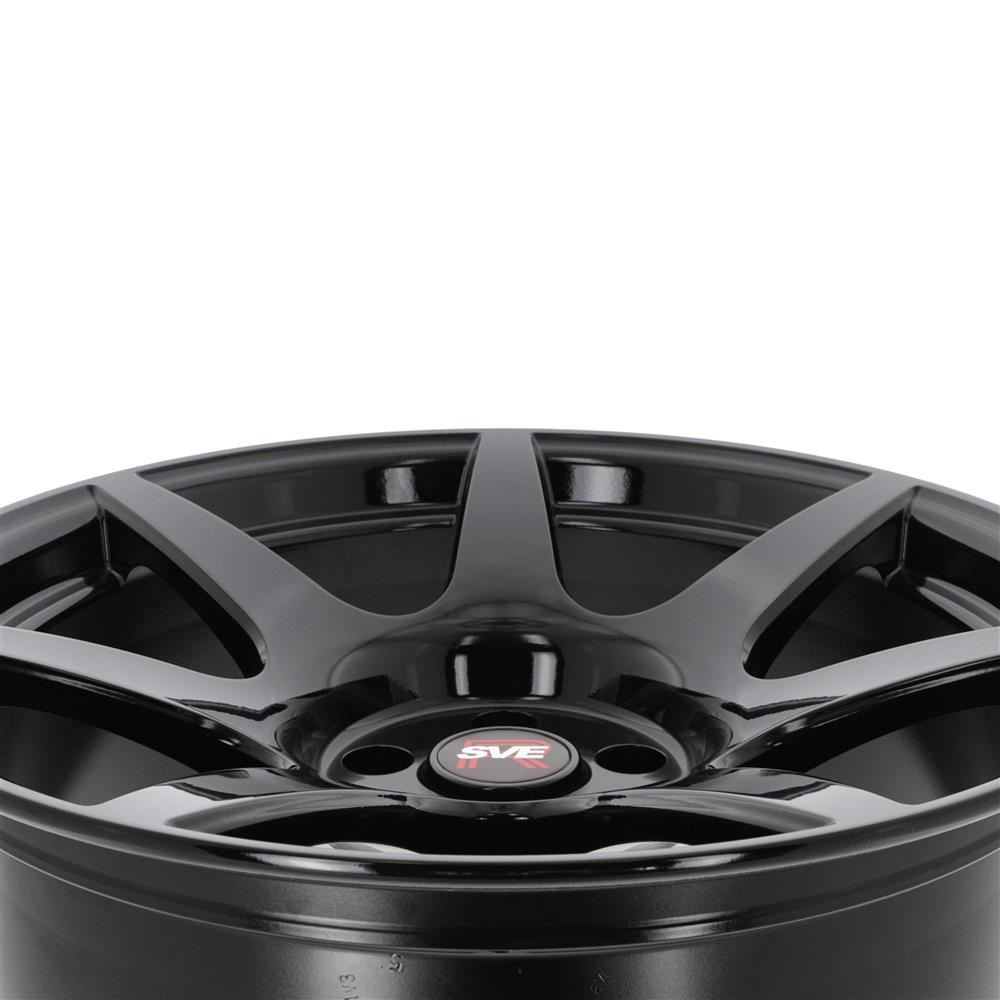 2015-23 Mustang SVE R350 Wheel & Firestone Tire Kit - 19x10/11  - Gloss Black