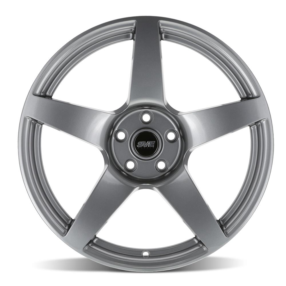 2015-2023 Mustang SVE R355 Wheel & Firestone Tire Kit - 19x10 - Titanium Gray
