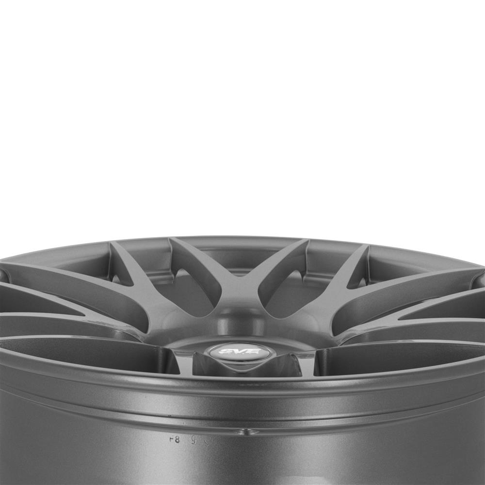 2015-2023 Mustang SVE R357 Wheel & Firestone Tire Kit - 19x10/11 - Gloss Graphite