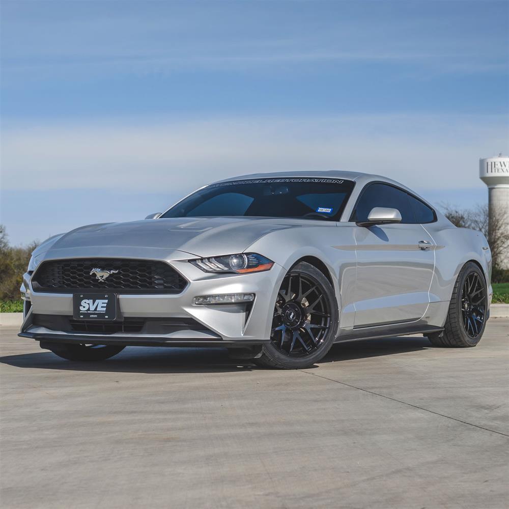 2015-2023 Mustang SVE R357 Wheel & Firestone Tire Kit - 19x10 - Gloss Black