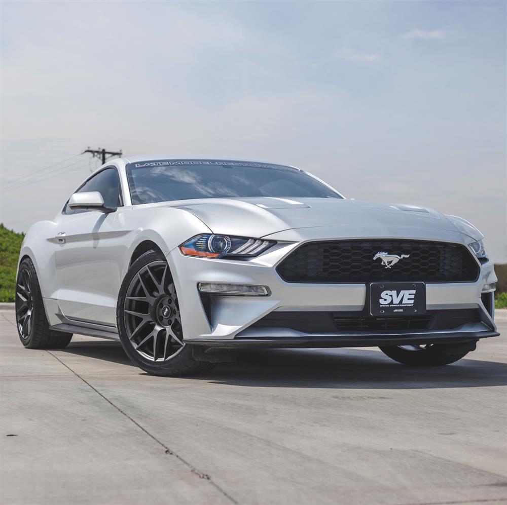 2015-2023 Mustang SVE R357 Wheel & Firestone Tire Kit - 19x10/11 - Gloss Graphite