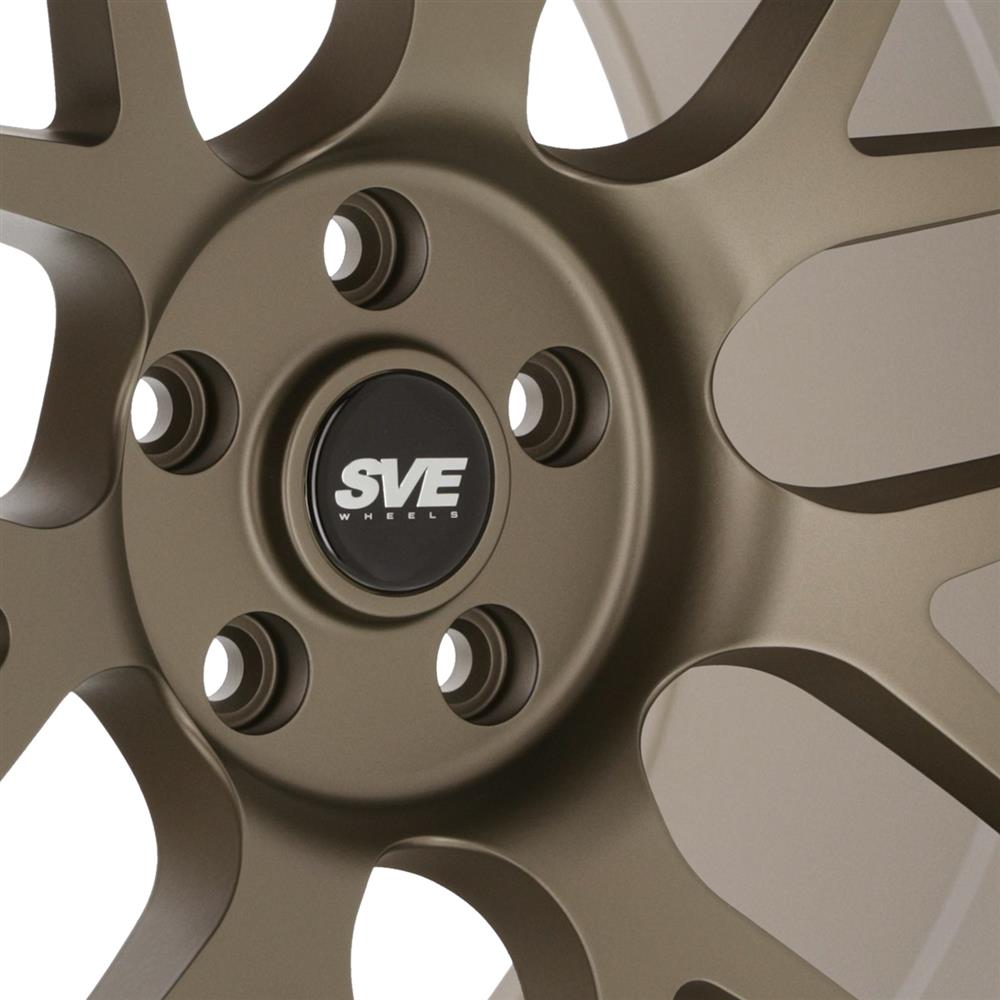 2015-2023 Mustang SVE R357 Wheel & Firestone Tire Kit - 19x10/11 - Satin Bronze