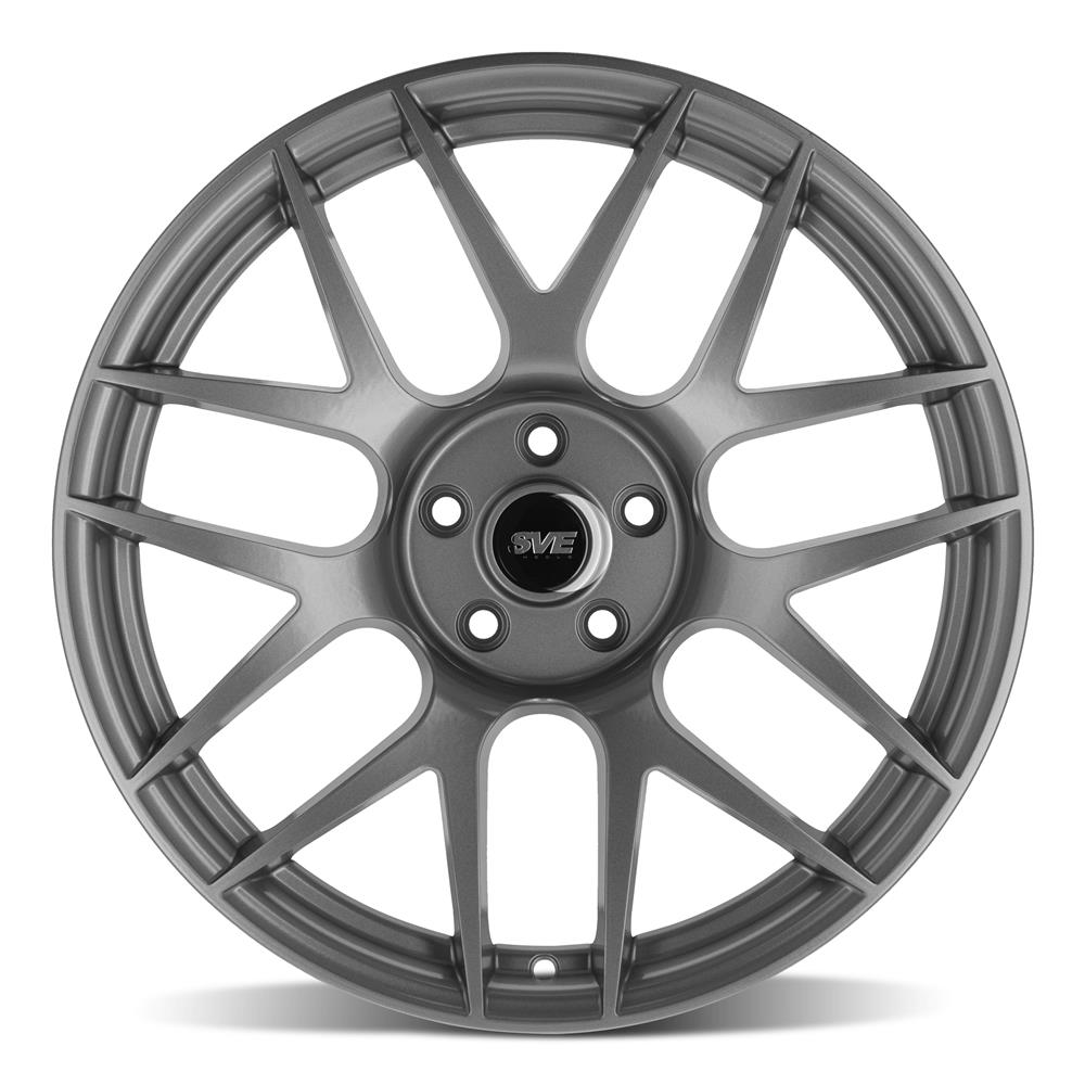 2015-2023 Mustang SVE R357 Wheel & Firestone Tire Kit - 19x10/11 - Gloss Graphite