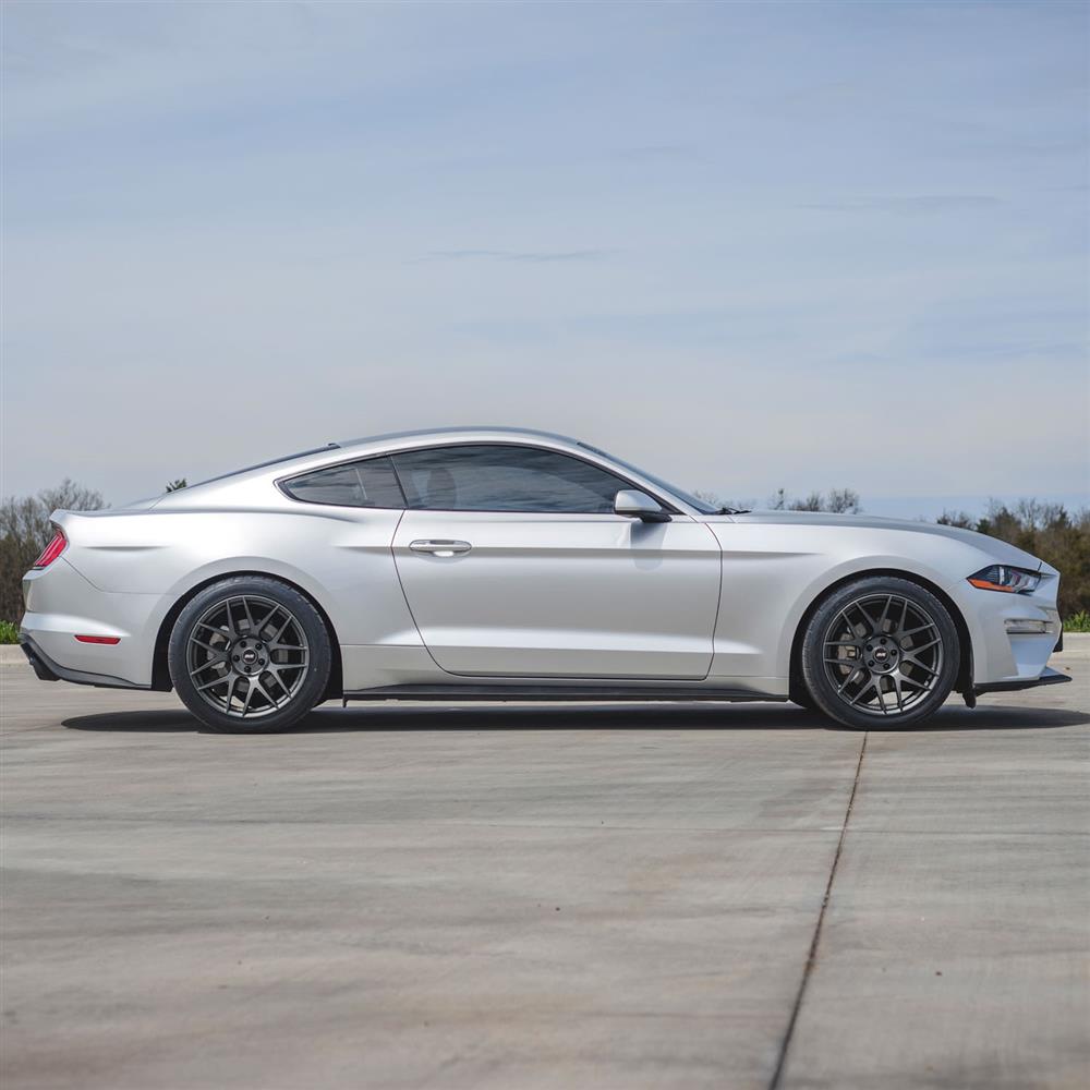 2015-2023 Mustang SVE R357 Wheel & Firestone Tire Kit - 19x10/11 - Gloss Graphite