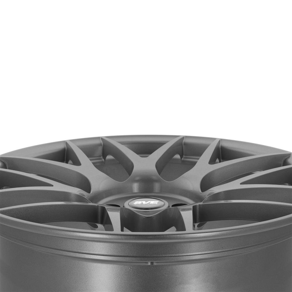 2015-2023 Mustang SVE R357 Wheel & Firestone Tire Kit - 19x10/11 - Gloss Graphite