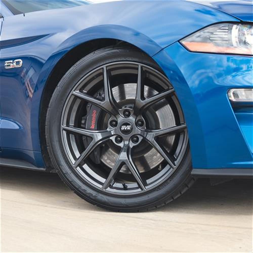 2015-2023 Mustang SVE SP2 Wheel & Firestone Tire Kit - 19x10 - Gloss Graphite
