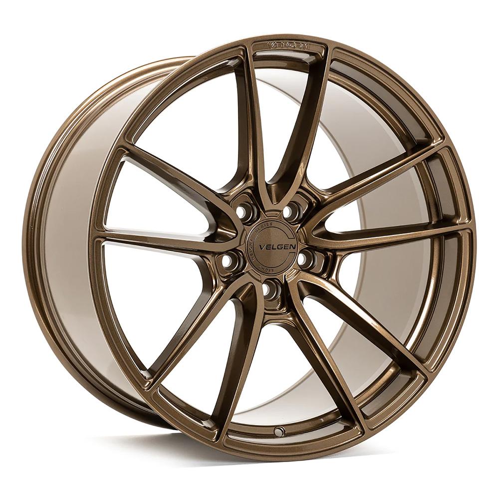 Velgen Mustang VF5 Wheel & Nitto Tire Kit - 20x10/11 - Gloss Bronze (15-23)