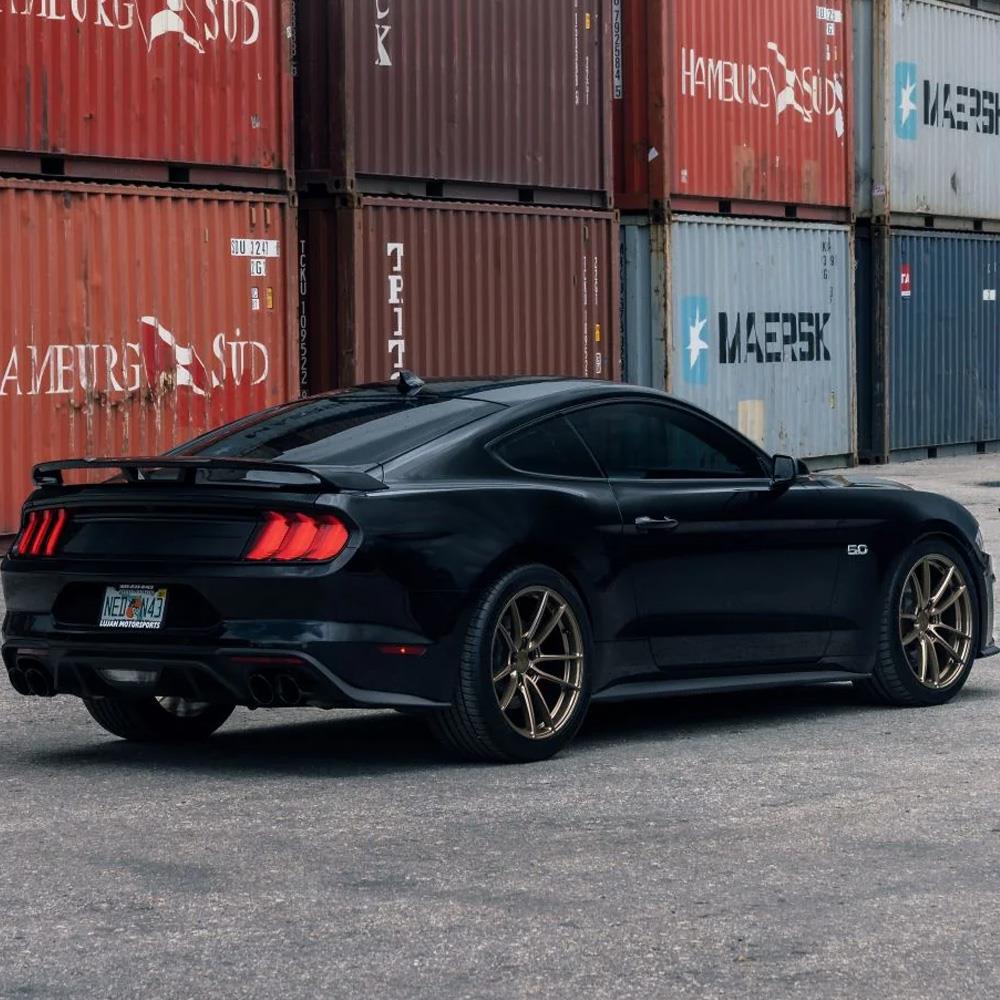 2015-23 Mustang Velgen VF5 Wheel & Nitto Tire Kit - 20x10/11 - Gloss Bronze
