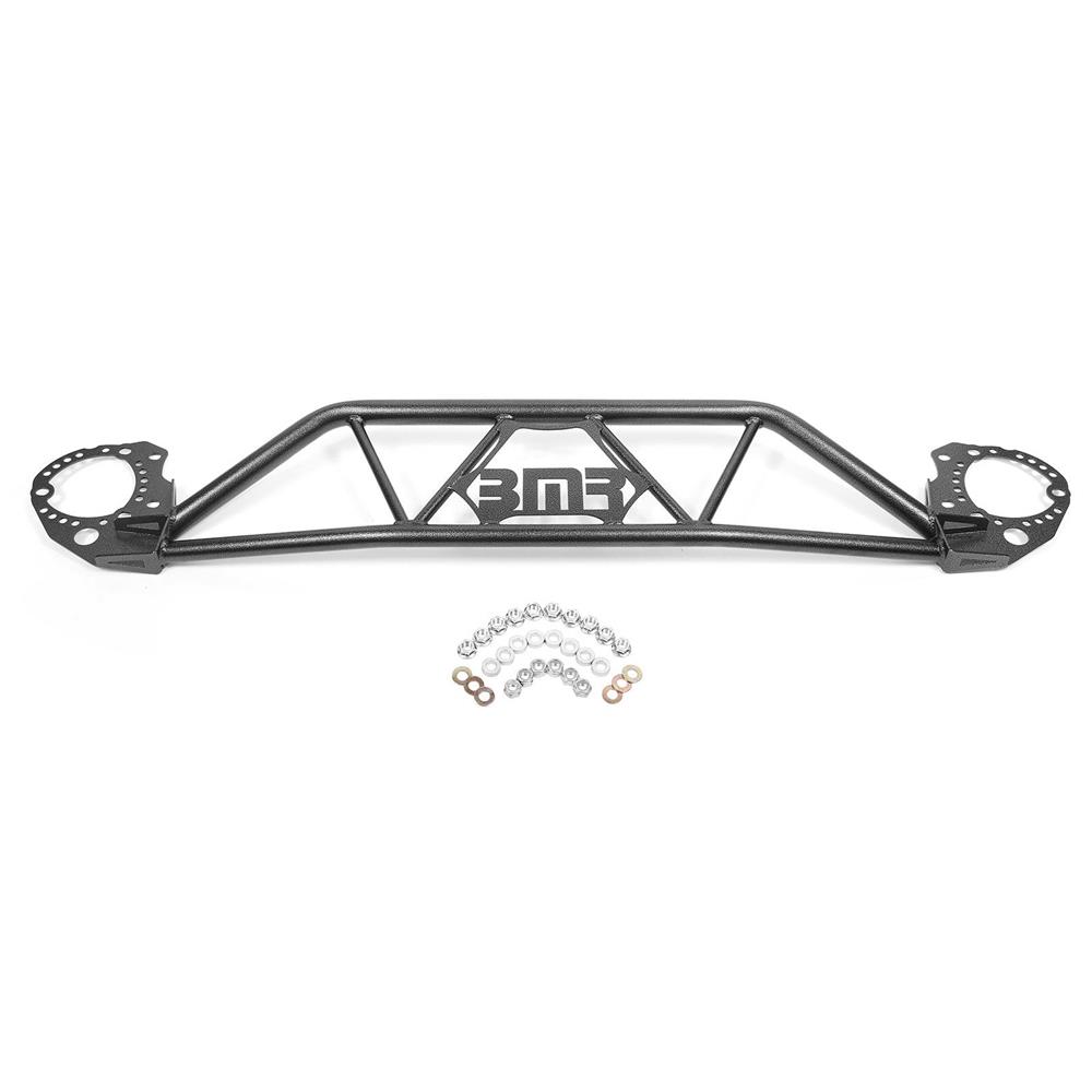 2015-25 Mustang BMR Strut Tower Brace  - Black Hammertone V8