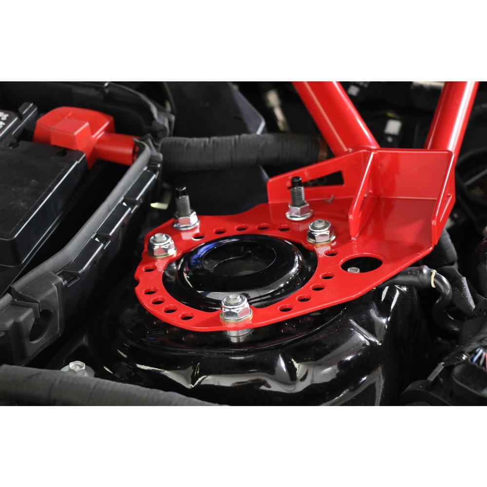 2015-25 Mustang BMR Strut Tower Brace  - Black Hammertone V8