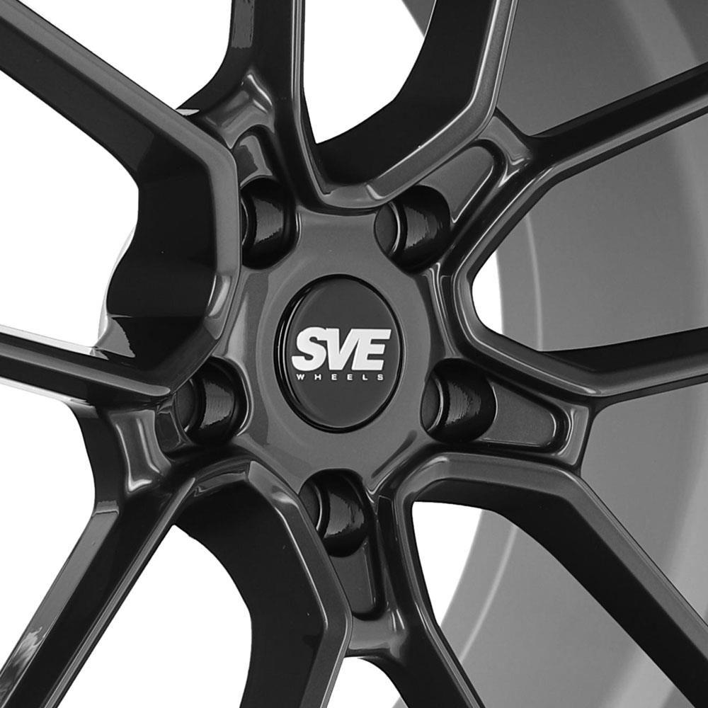 2015-25 Mustang SVE DHP1 Forged Wheel Kit - 19x10/11  - Graphite