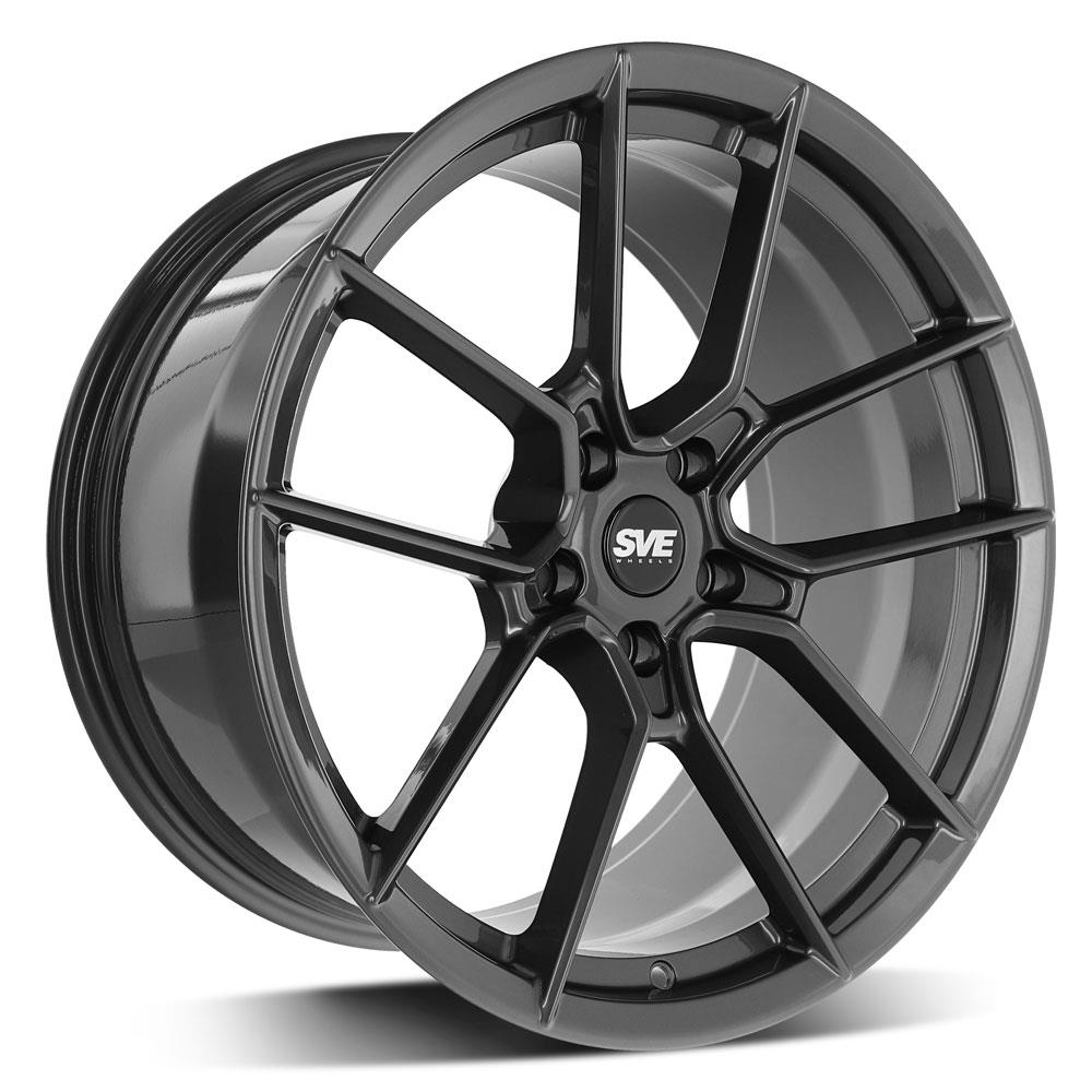 2015-25 Mustang SVE DHP1 Forged Wheel Kit - 19x10/11  - Graphite