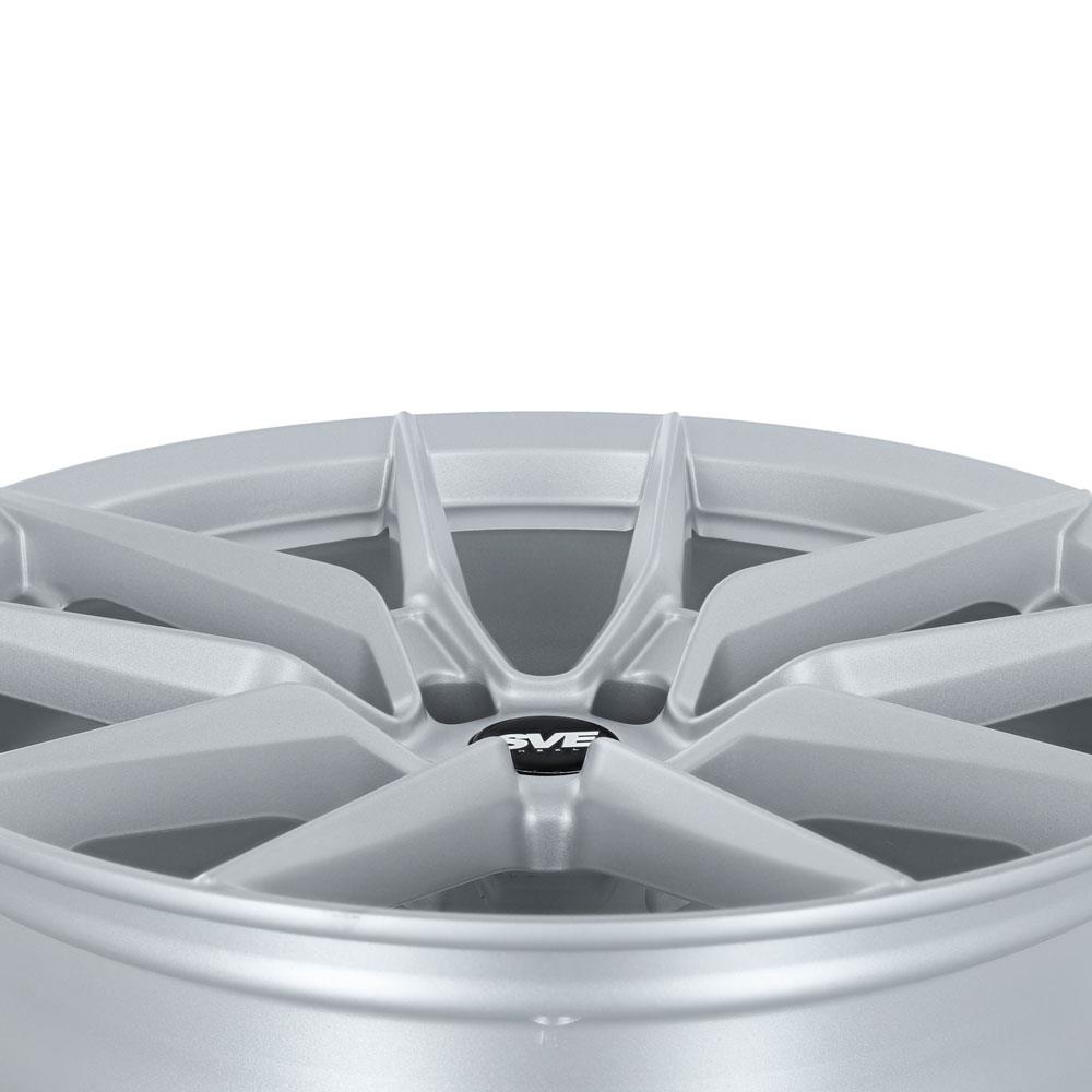 2015-25 Mustang SVE DHP1 Forged Wheel Kit - 19x10/11  - Silver