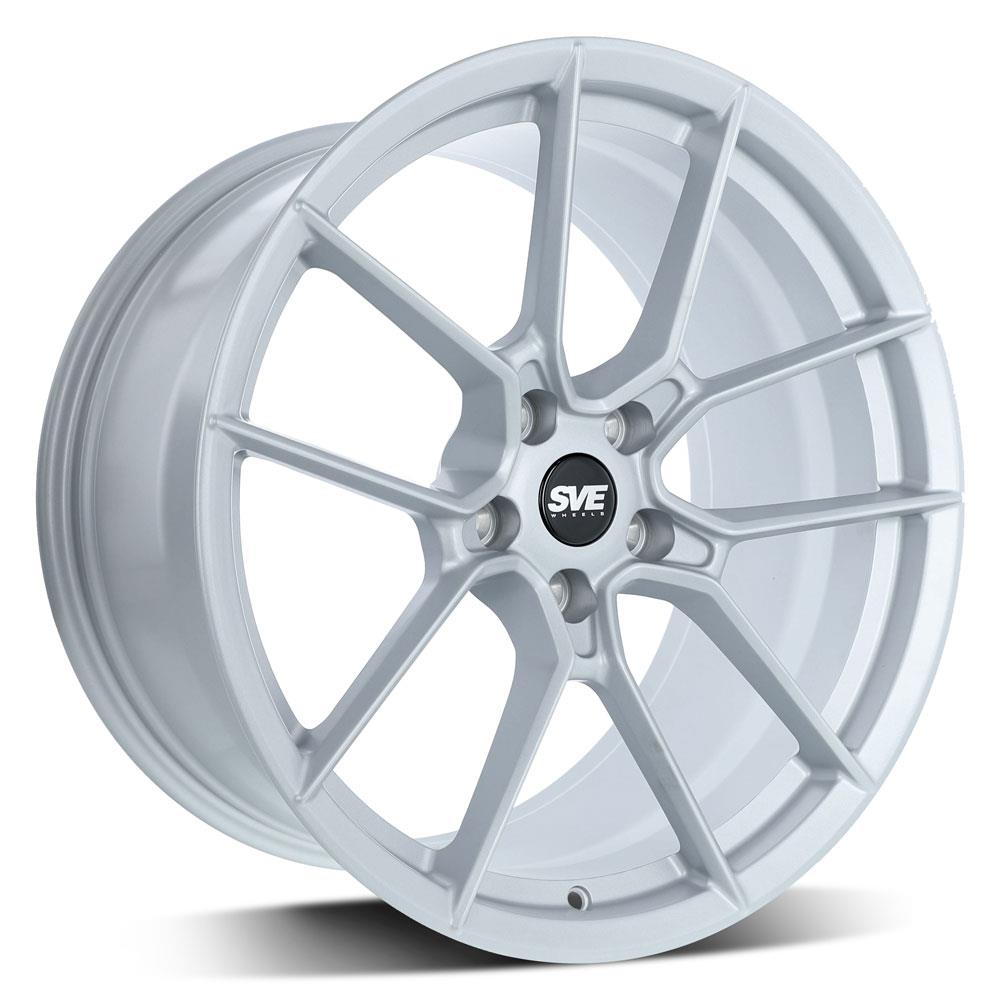 2015-25 Mustang SVE DHP1 Forged Wheel Kit - 19x10/11  - Silver