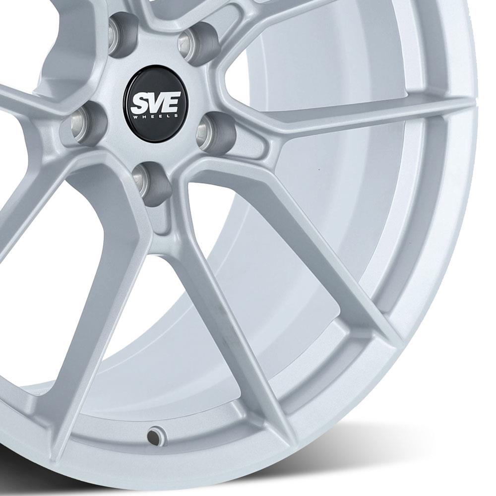 2015-25 Mustang SVE DHP1 Forged Wheel Kit - 19x10/11  - Silver