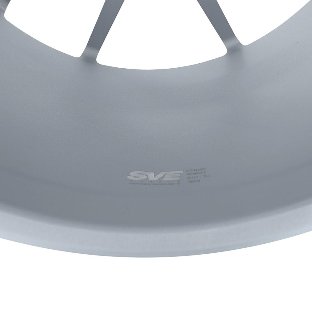 2015-25 Mustang SVE DHP1 Forged Wheel Kit - 19x10/11  - Silver