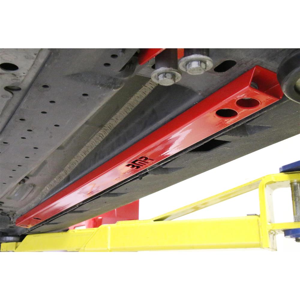 2015-26 Mustang BMR Shorter Tube Jacking Rails - Red