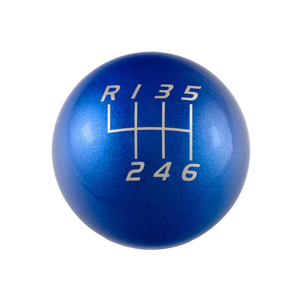 2015-26 Mustang Billetworkz Weighted Shift Knob - Candy Blue