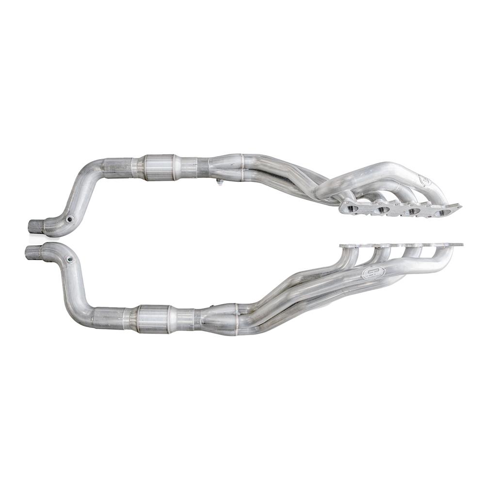 2015-26 Mustang Stainless Power 1-7/8" Long Tube Headers - Catted Extensions 5.0