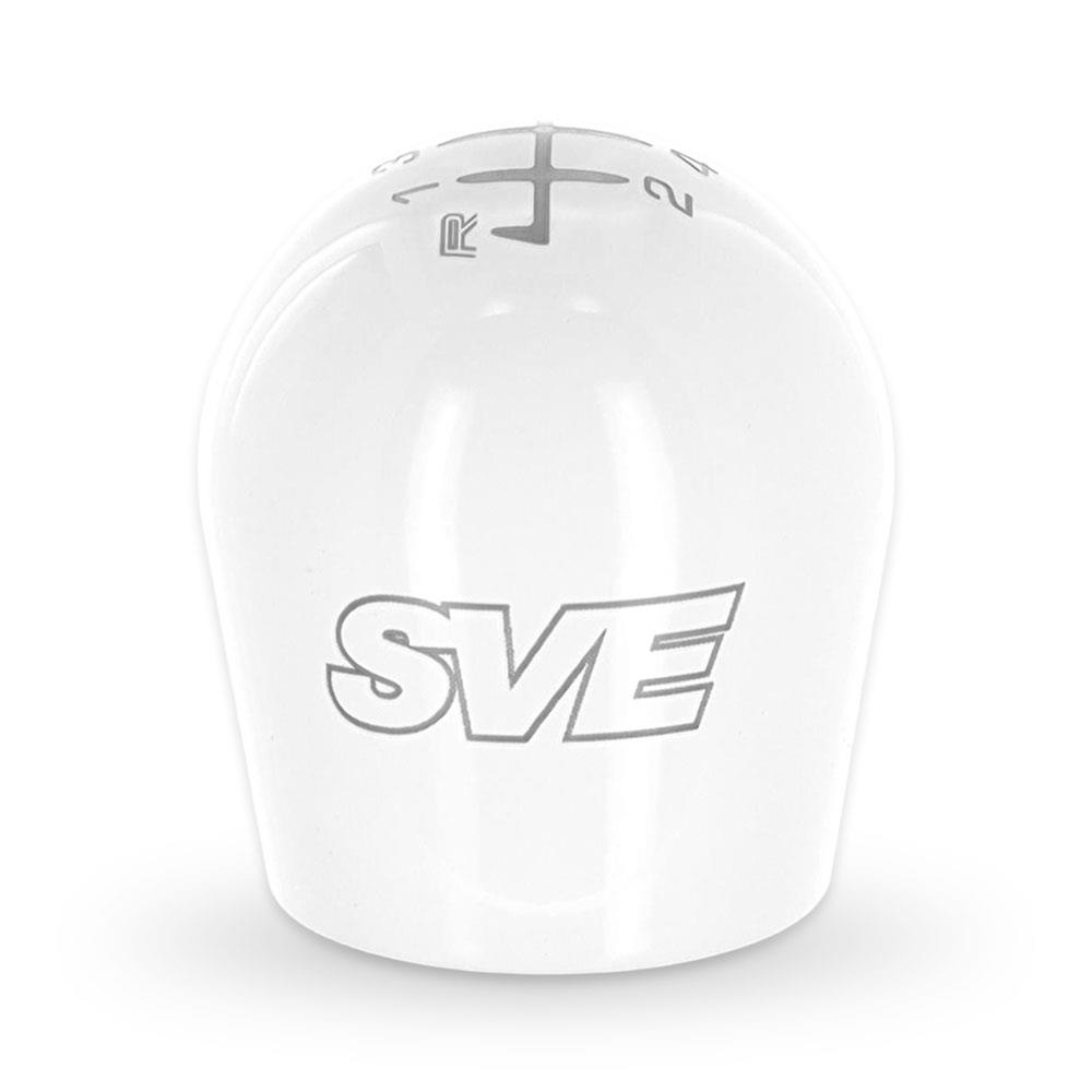 2015-26 Mustang SVE by Billetworkz Weighted Shift Knob - Gloss White