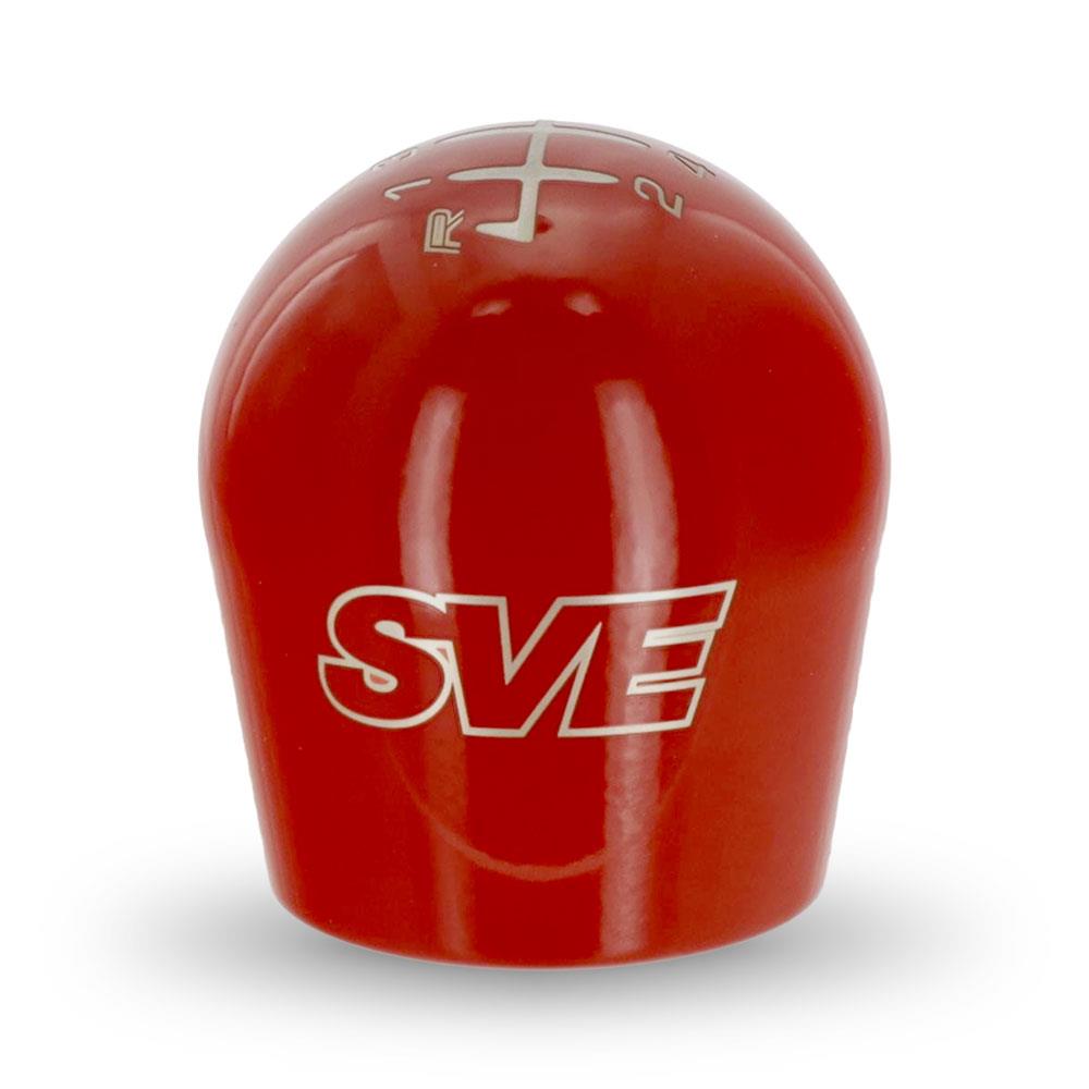 2015-26 Mustang SVE by Billetworkz Weighted Shift Knob - Gloss Red
