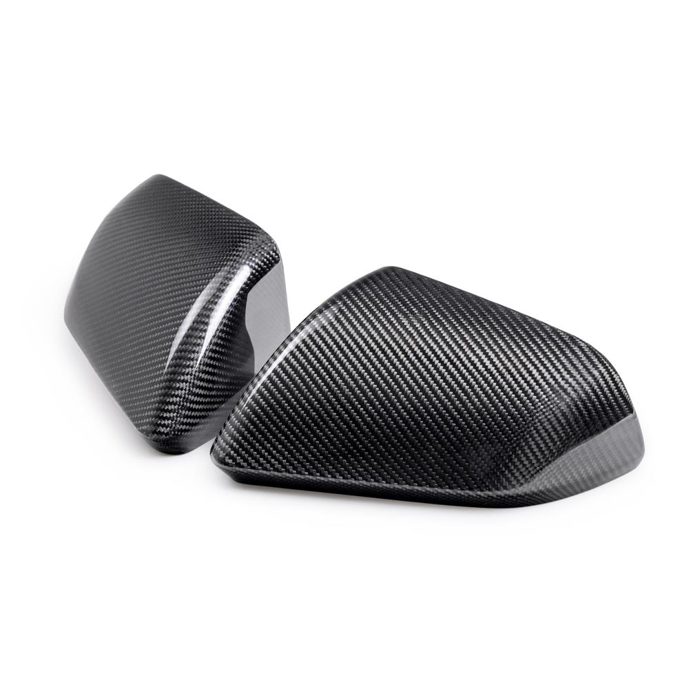 2015-26 Mustang Ford Performance Carbon Fiber Mirror Caps  - Gloss Finish