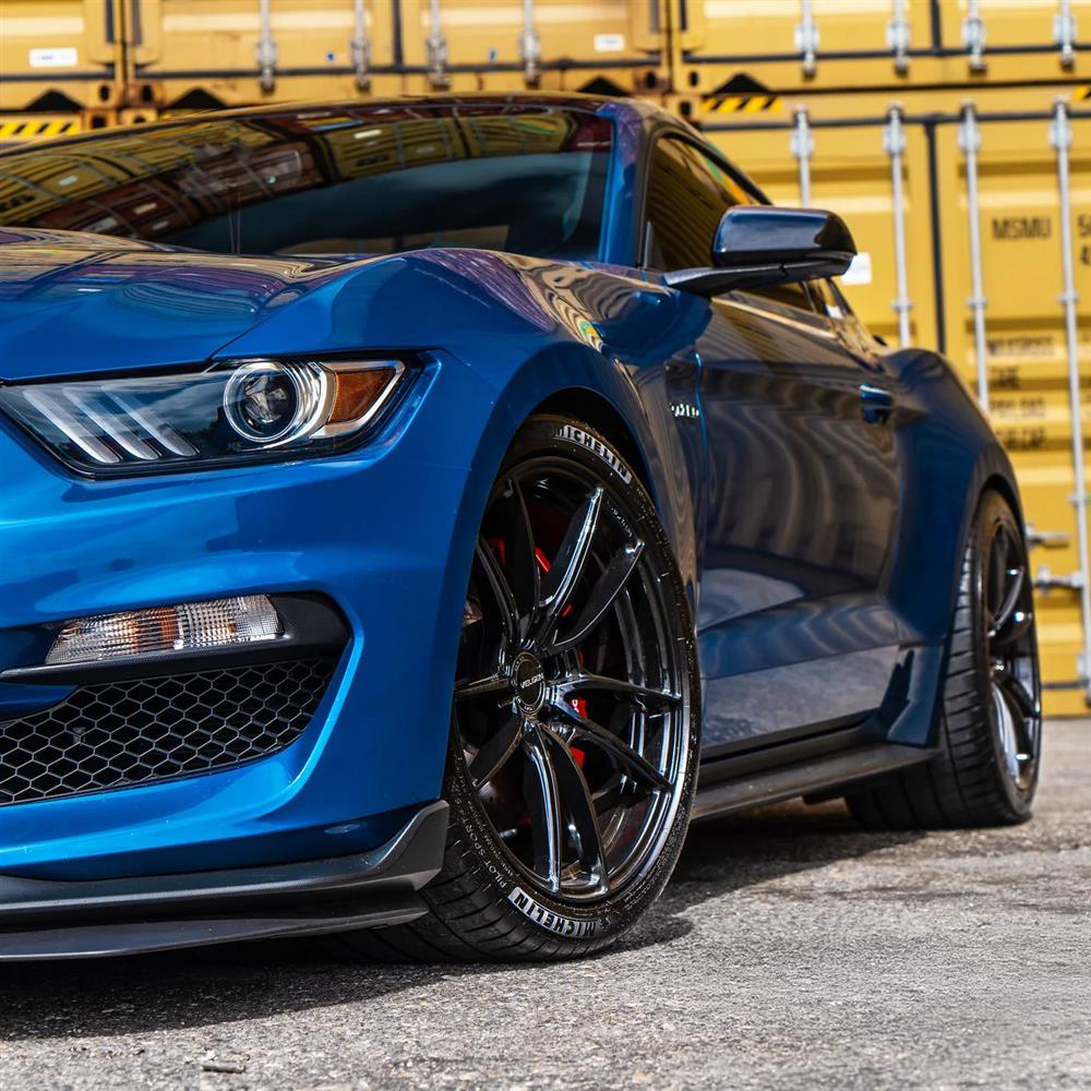 2015-20 Mustang Velgen VF5 Wheel Kit - 20x11/11.5  - Gloss Black GT350/R
