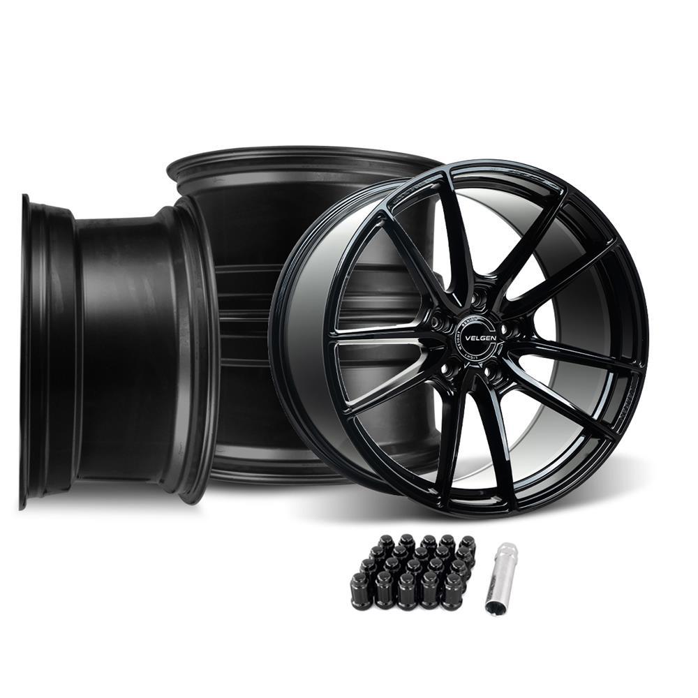 2015-20 Mustang Velgen VF5 Wheel Kit - 20x11/11.5  - Gloss Black GT350/R