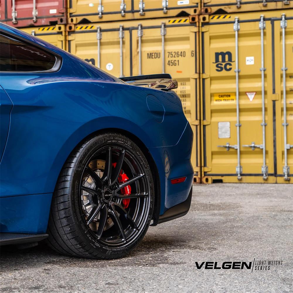 2015-20 Mustang Velgen VF5 Wheel Kit - 20x11/11.5  - Gloss Black GT350/R